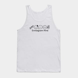 Enneagram 9 T-Shirt | Enneagram Type 9 | Peacemaker| Stable | Enneagram Gifts | Unisex - Men & Women's Tee Tank Top